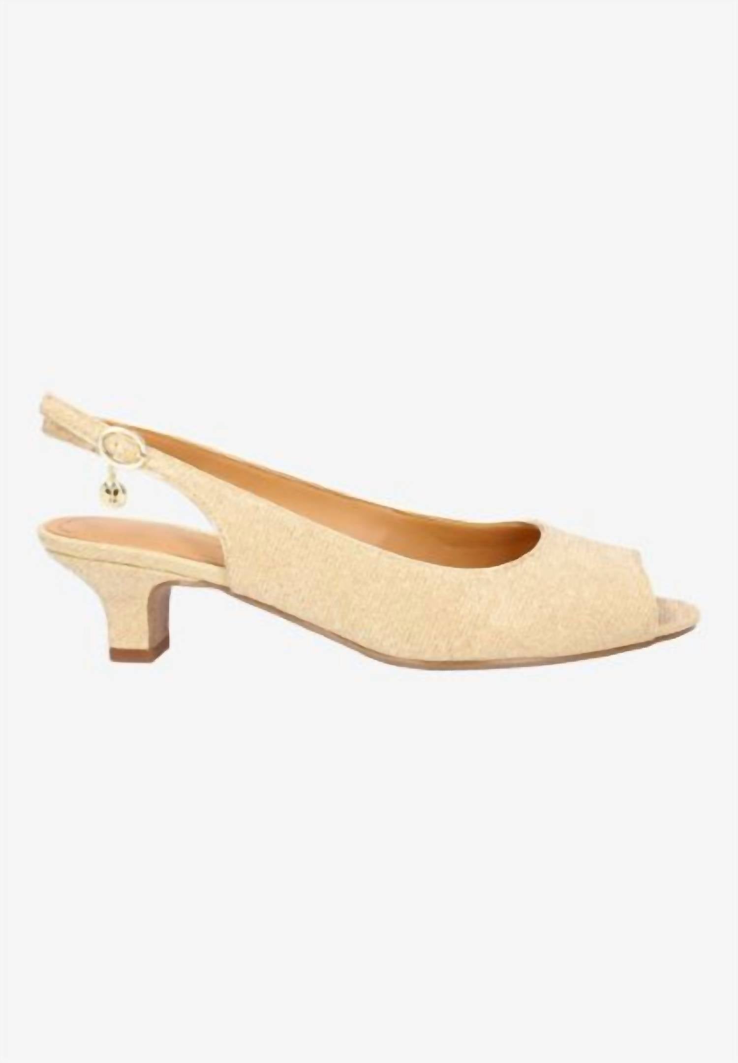 J. Renee - Women's Jenvey Sling Back Sandals