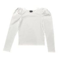 Little Olin - Kids Puff Sleeve Cotton Top