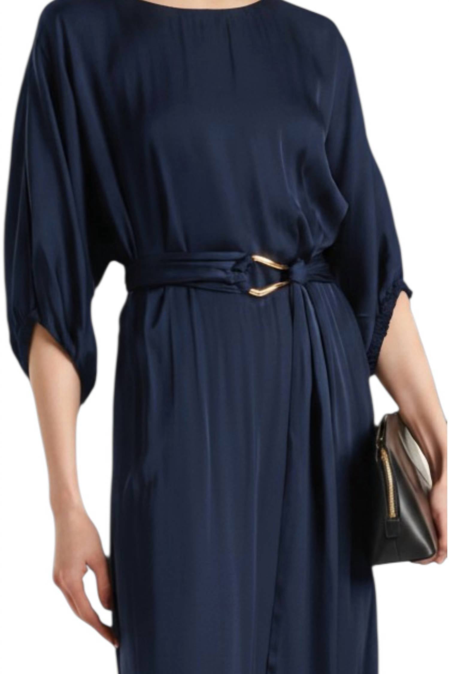 Velvet By Graham & Spencer - Laurel Satin Midi Dress