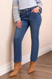 Tribal - Audrey Hugging Straight Crop Jeans