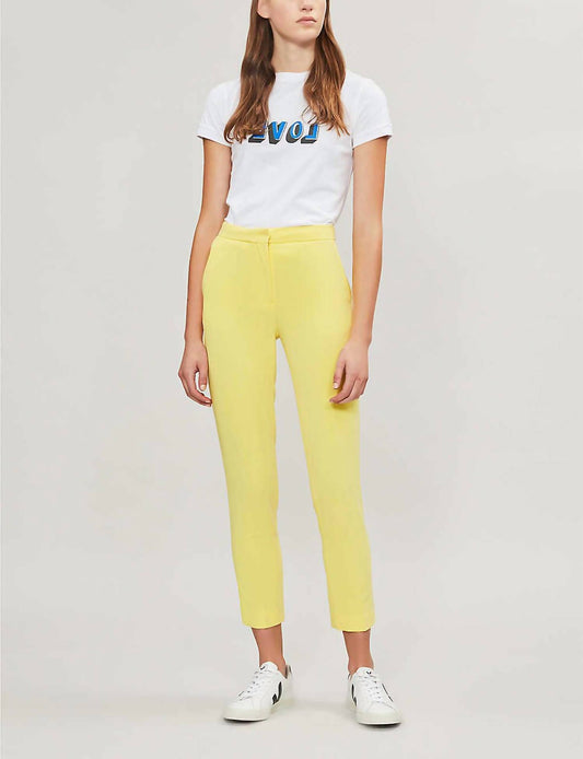 Topshop - Women's Cropped Lemon Pants