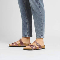 Birkenstock - Women's Franca Braided Oiled Leather Sandals