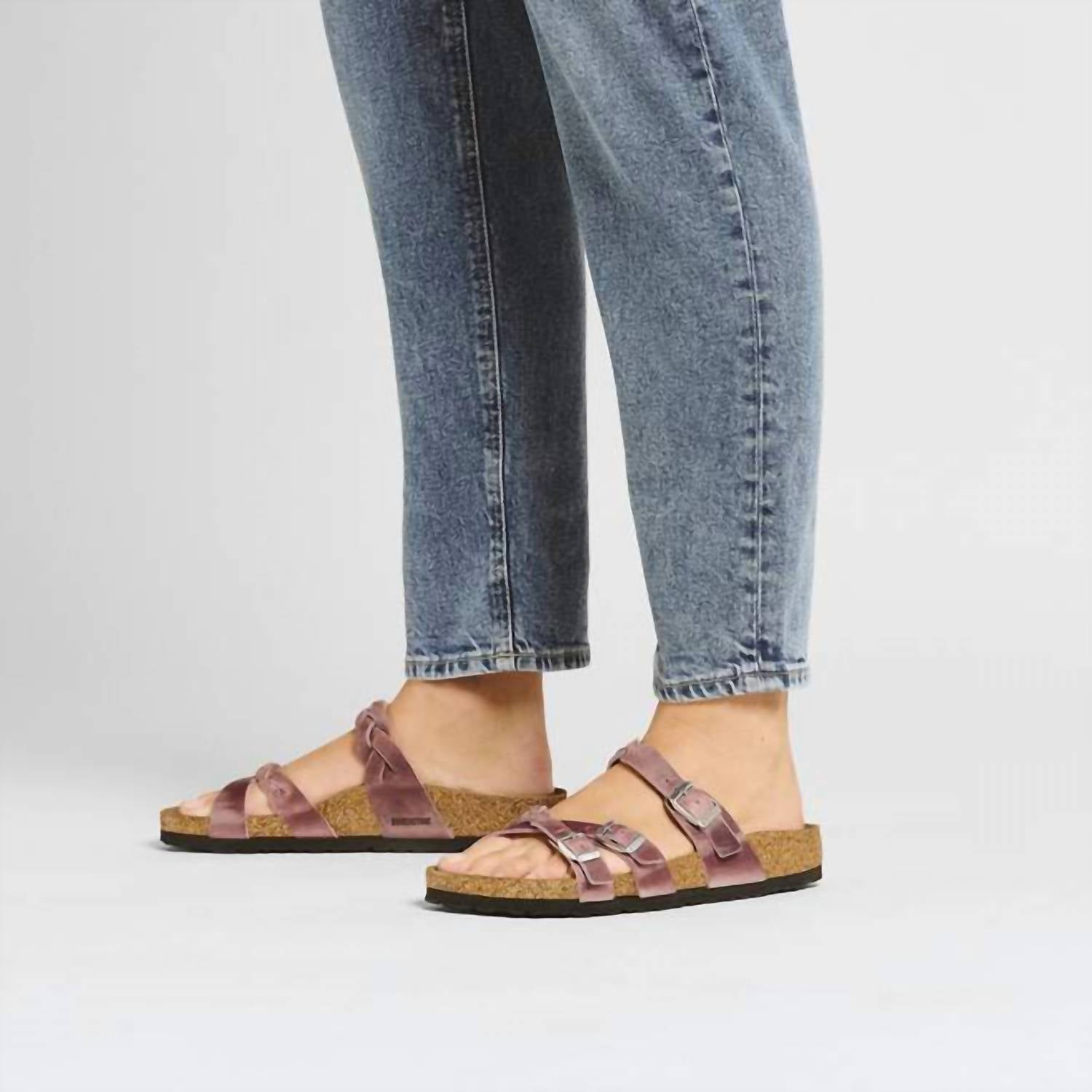 Birkenstock - Women's Franca Braided Oiled Leather Sandals