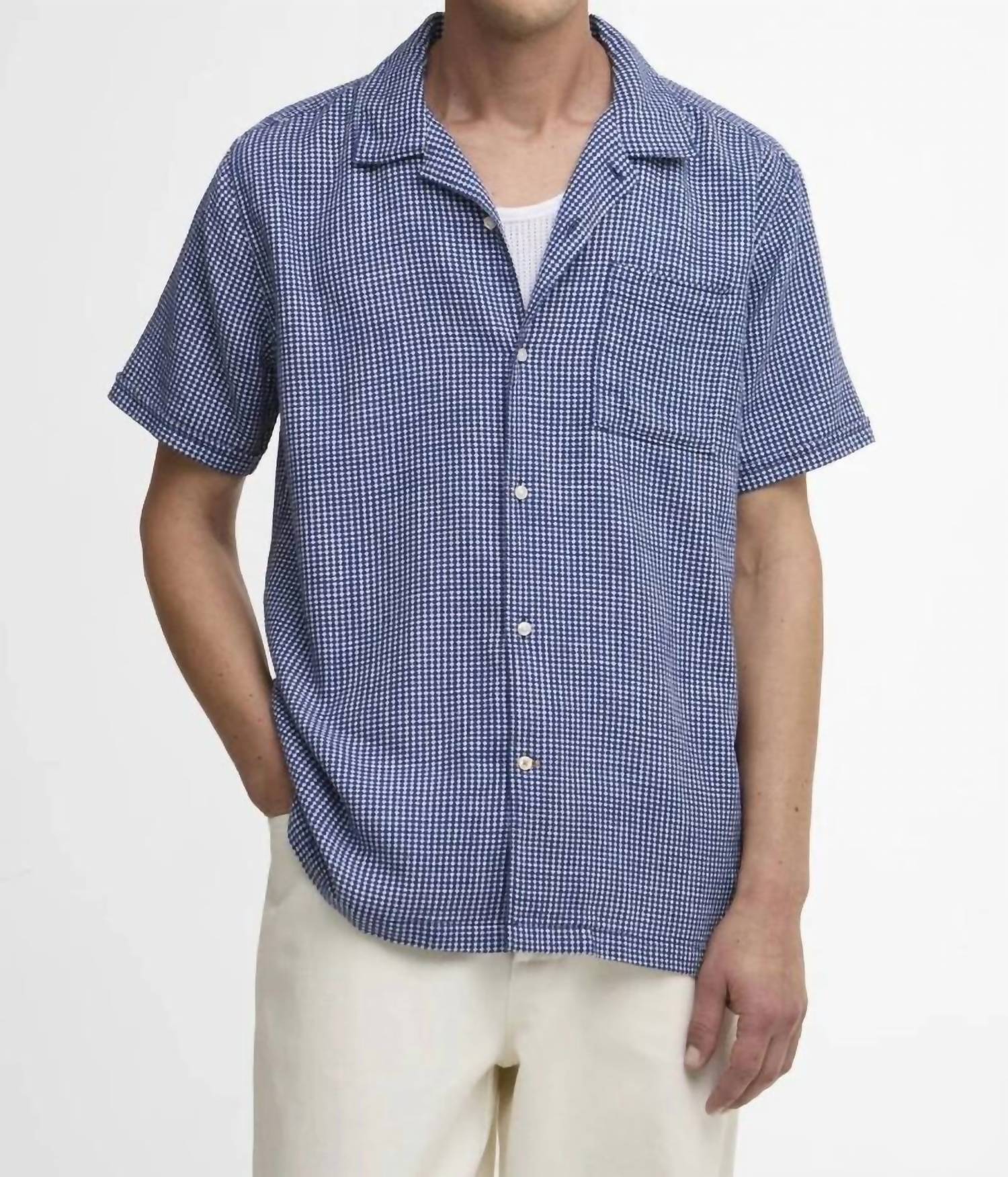 Barbour - Rudbeck Textured Short-sleeved Shirt