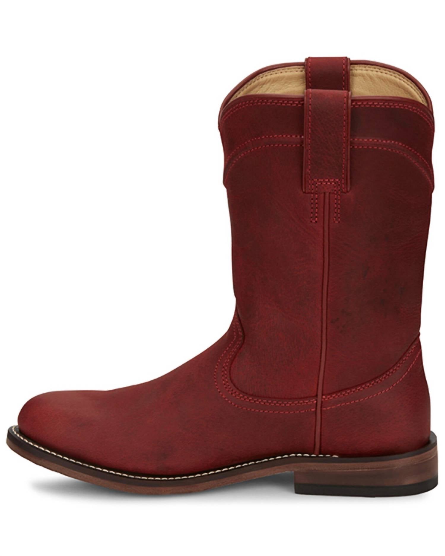 Justin - Women's Holland Round Toe Western Boots