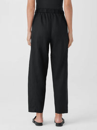 Eileen Fisher - Linen Ankle Pleated Lantern Pant