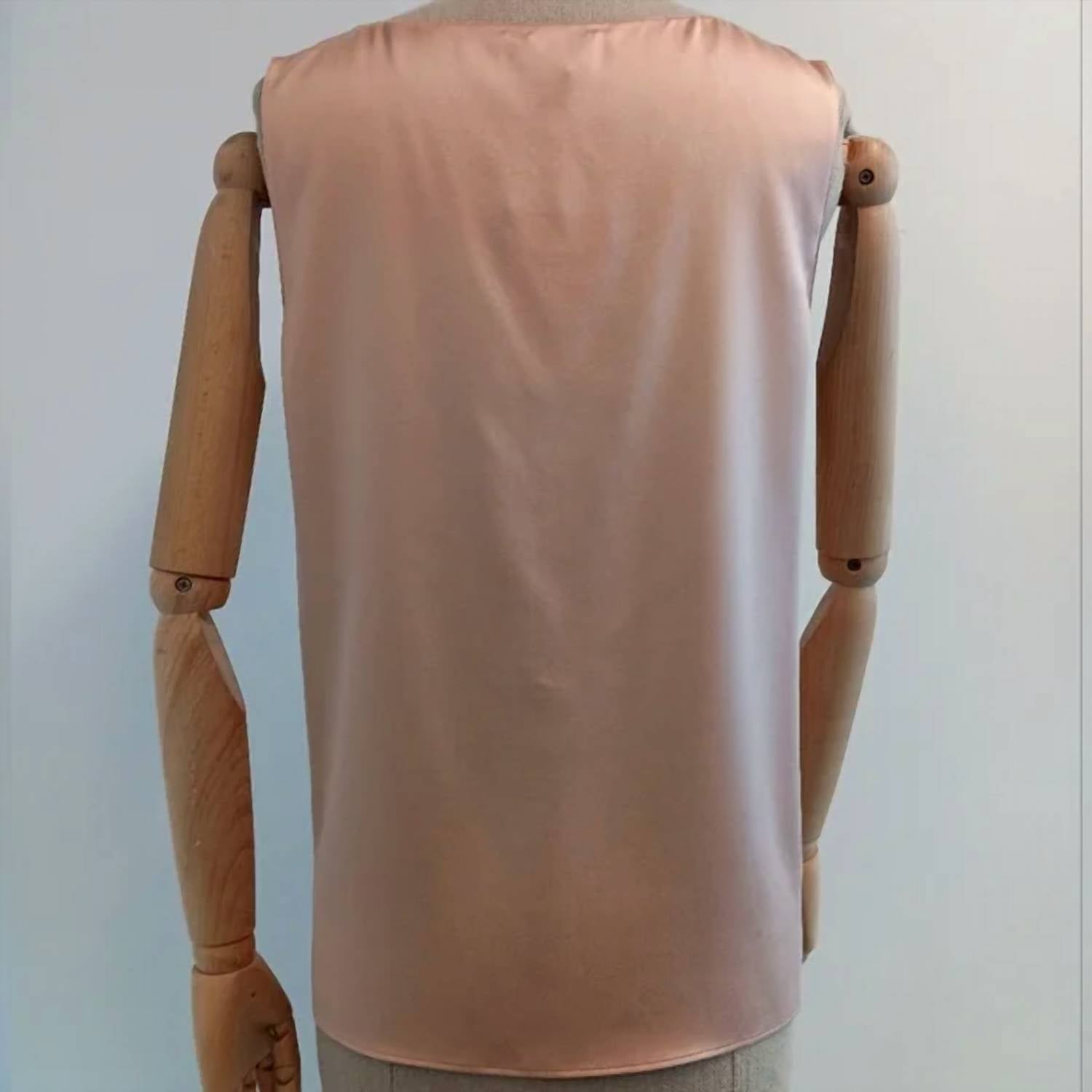 Lafayette 148 Women's Finley Silk Blouse in parfait - women's blouse - view 5
