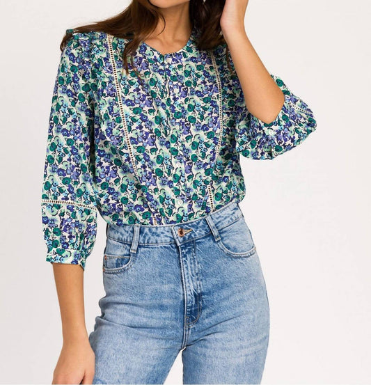 An'Ge - Solena Cotton Blouse