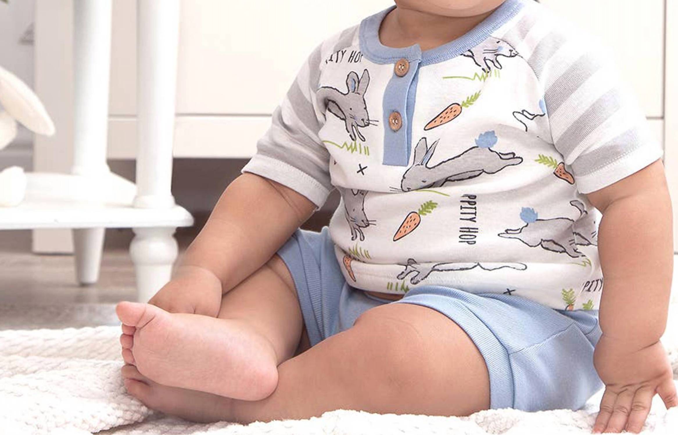 Tesa Babe - "Easter Parade" Henley Tee & Shorts for Baby Boys