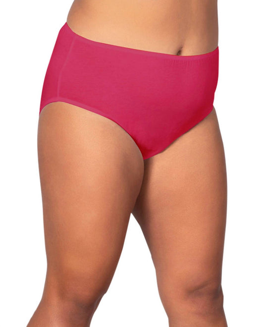 On The Plus Side - Plus Size Cotton Solid Panties