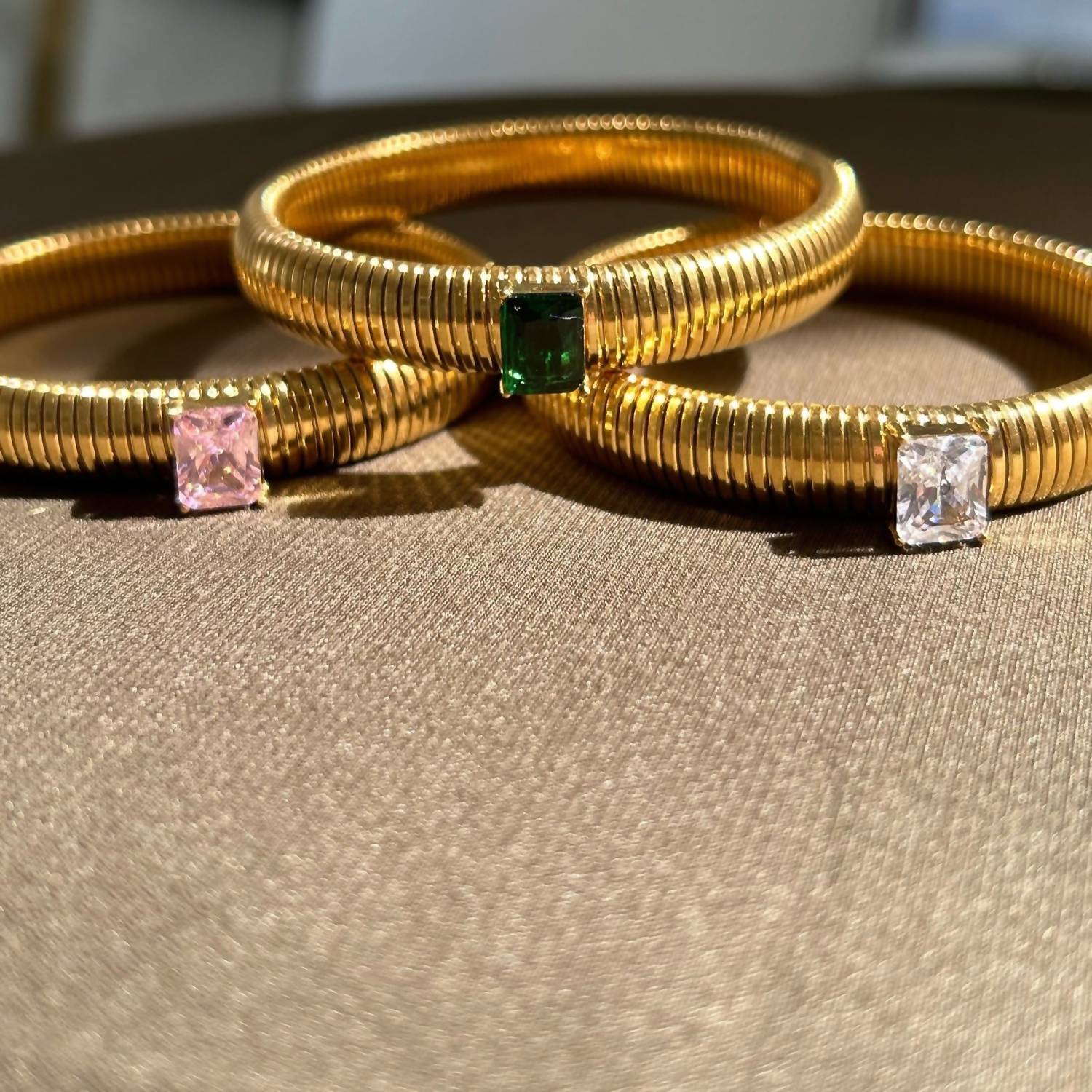 Sahira Jewelry Design - Women's Serenity Cubic Zirconia Bracelet
