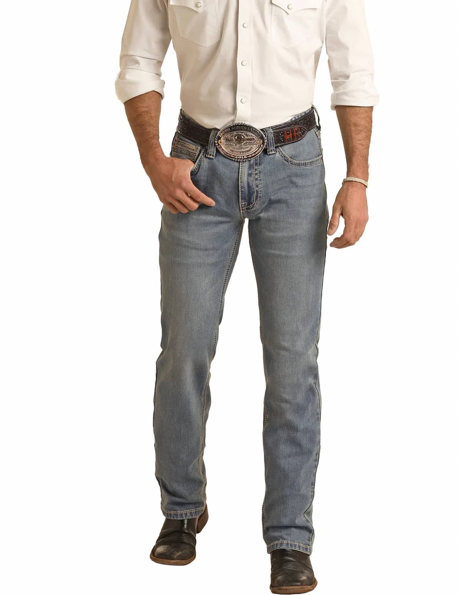 Rock & Roll Denim - Revolver Slim Straight Reflex Jean