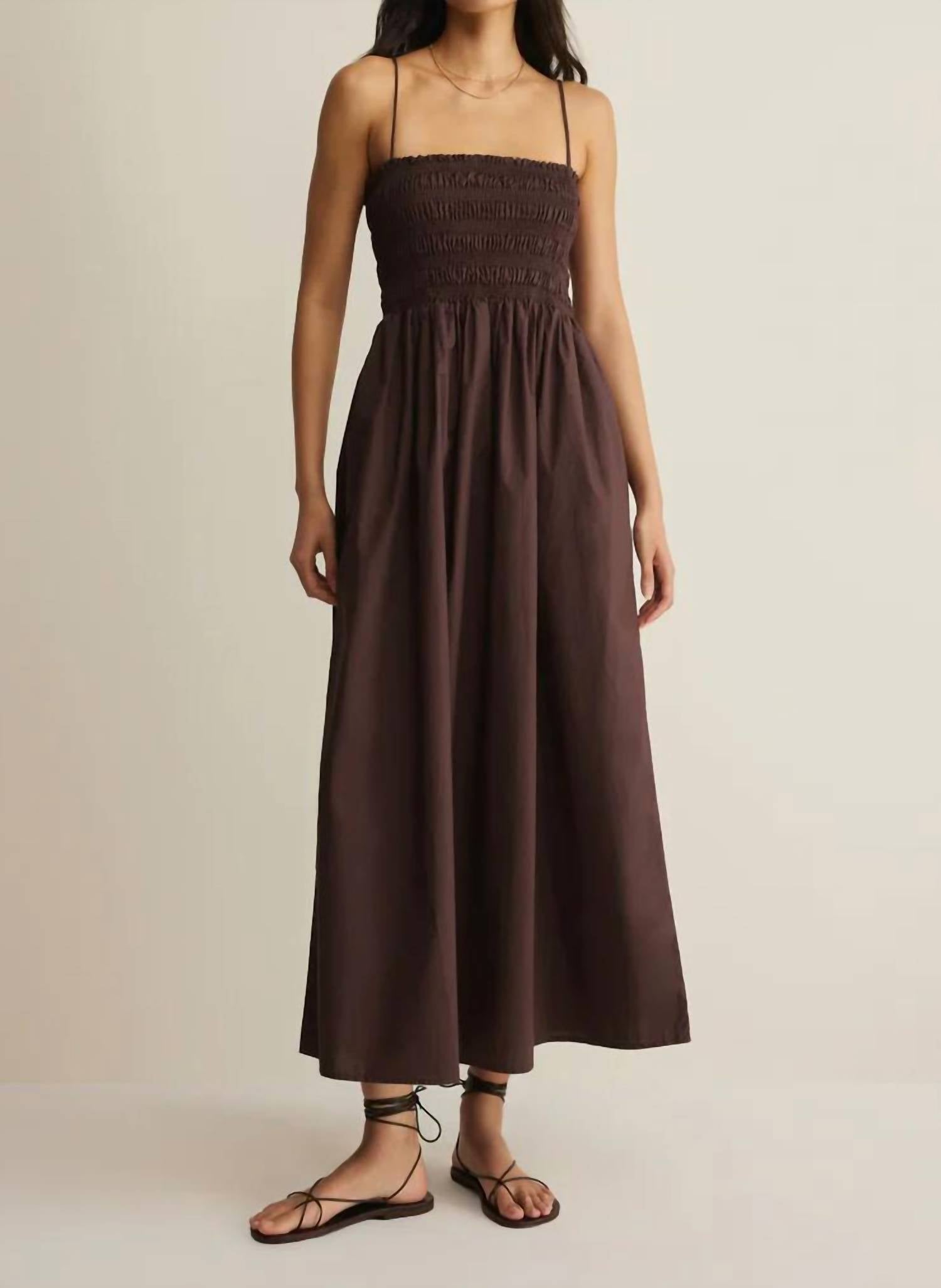 Z Supply - CORNELIA POPLIN MAXI DRESS
