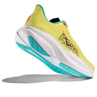 Hoka Men's Mach 6 Running Shoes in yuzu celio blue - men's sneaker - alternate view