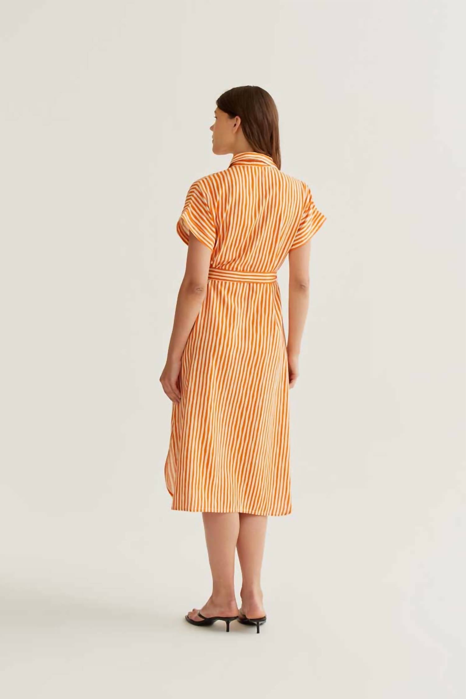 Compania Fantastica - Stripe Shirt Dress