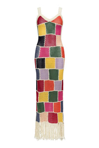 Carolina K - Vera Crochet Maxi Dress