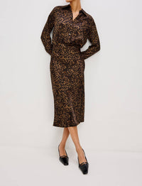 Rails Jazlyn Dress in ginger spotted 1 - women's dress