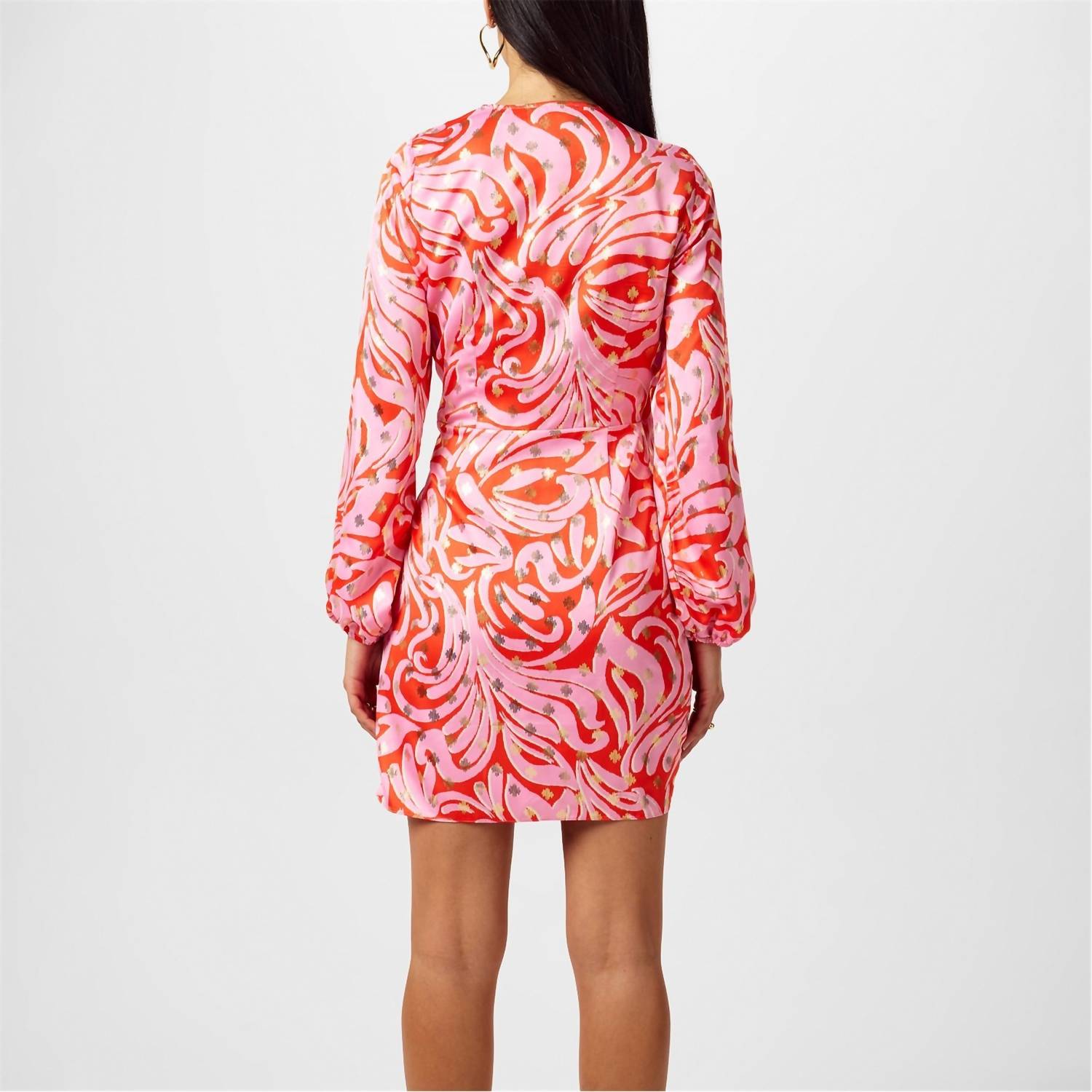 Never Fully Dressed - Vienna Mini Wrap Dress