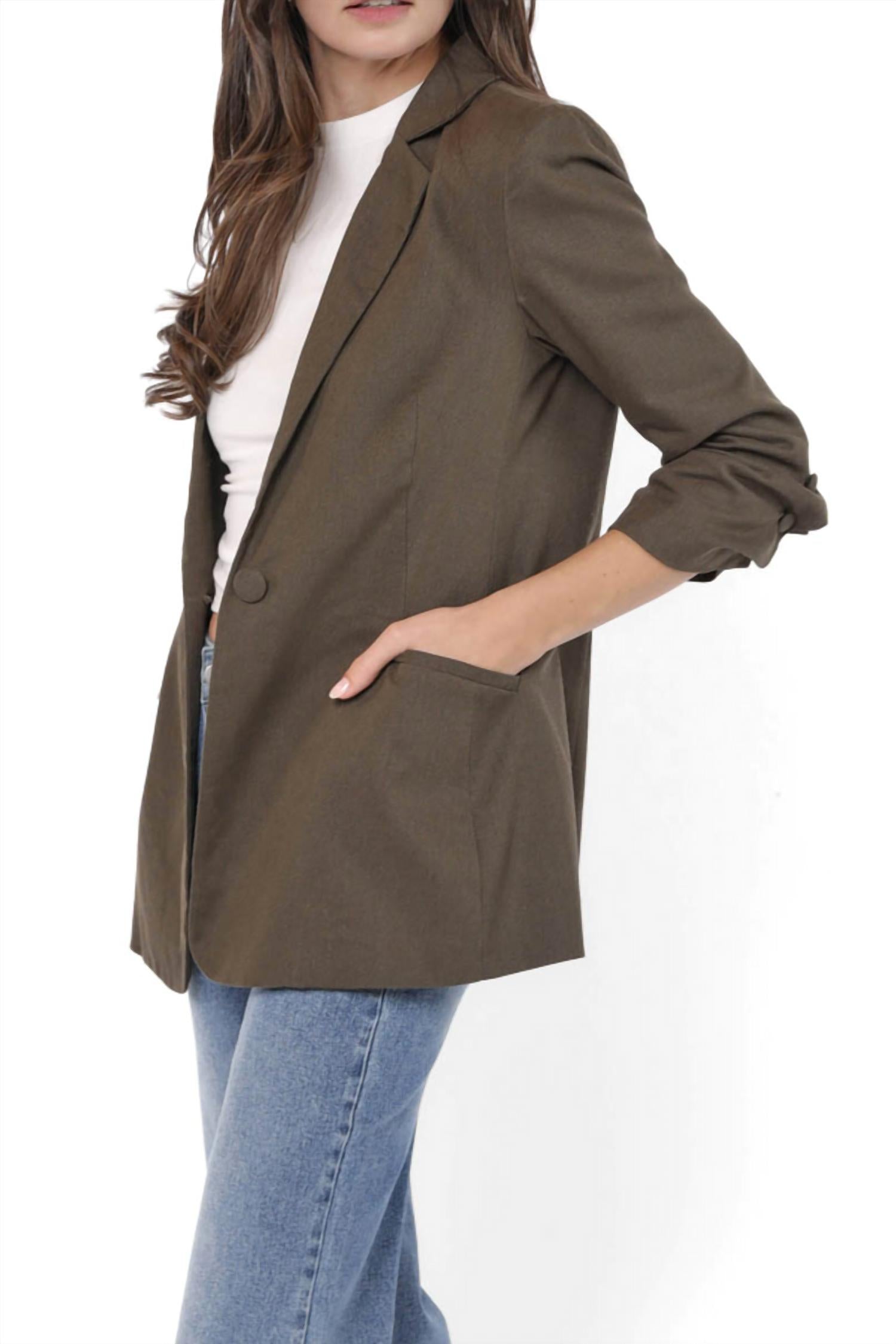 Sadie & Sage - Backyard Long Sleeve Blazer
