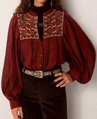 Maison Hotel - Zamira Pumpkins Blouse