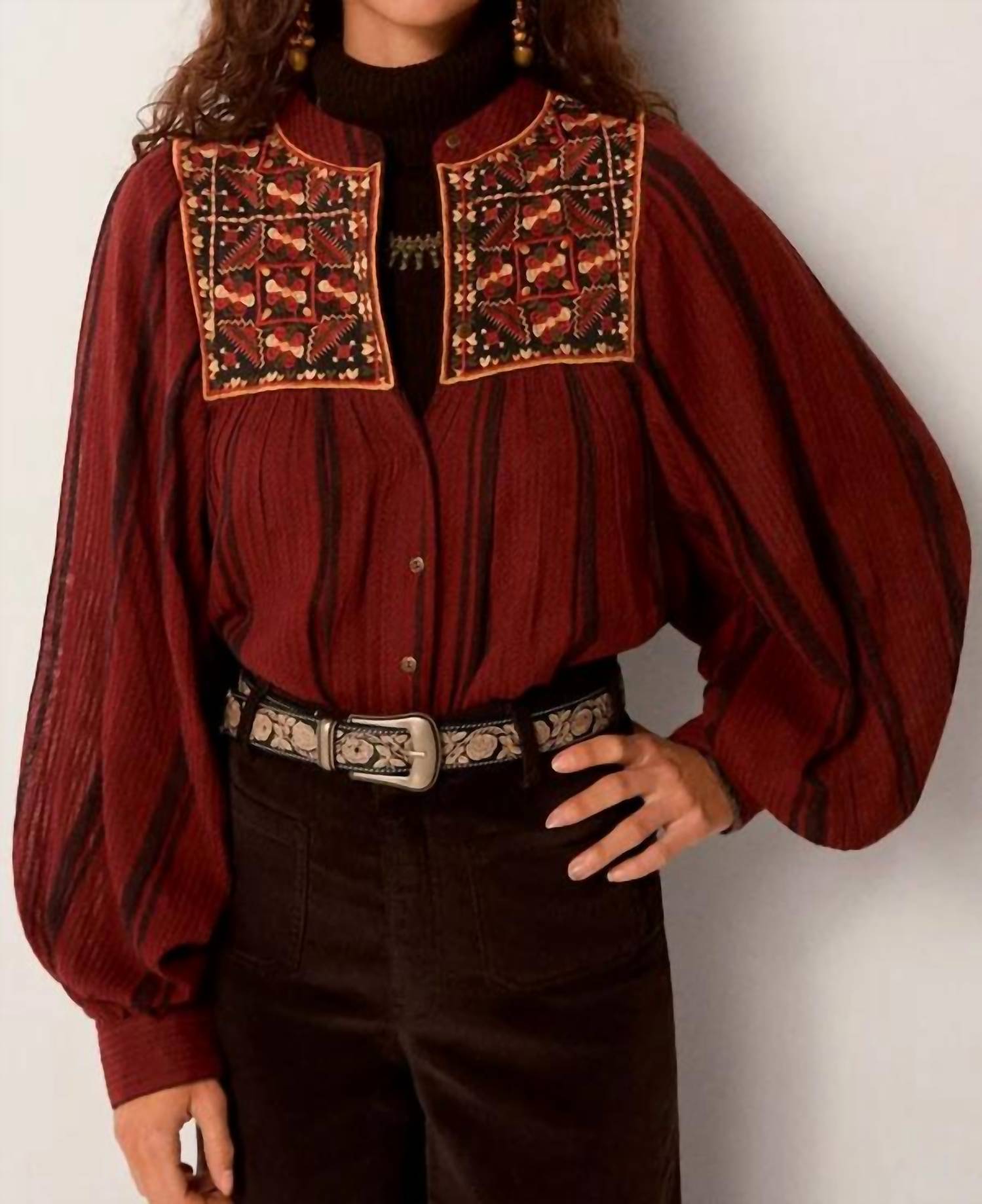 Maison Hotel - Zamira Pumpkins Blouse