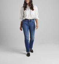 Jag - Ruby Mid Rise Straight Leg Jeans