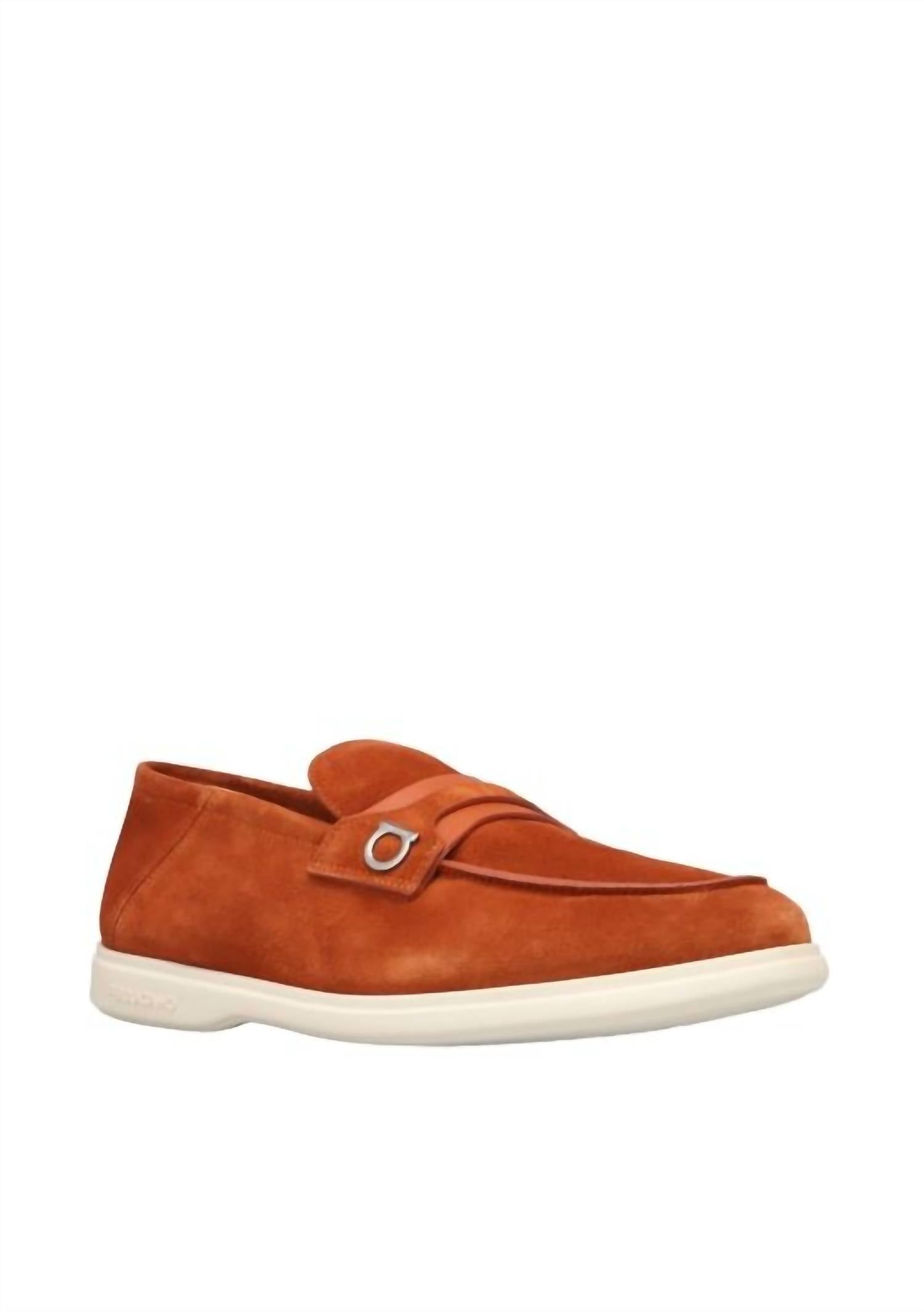 Salvatore Ferragamo - Men's Flat Leather Loafer