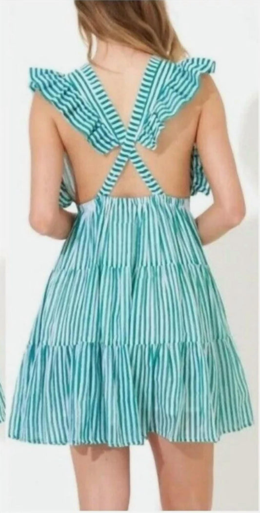 Oliphant - Cross Back Mini Dress