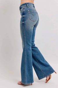 Judy Blue - Mid Rise Tummy Control Vintage Flare Jeans