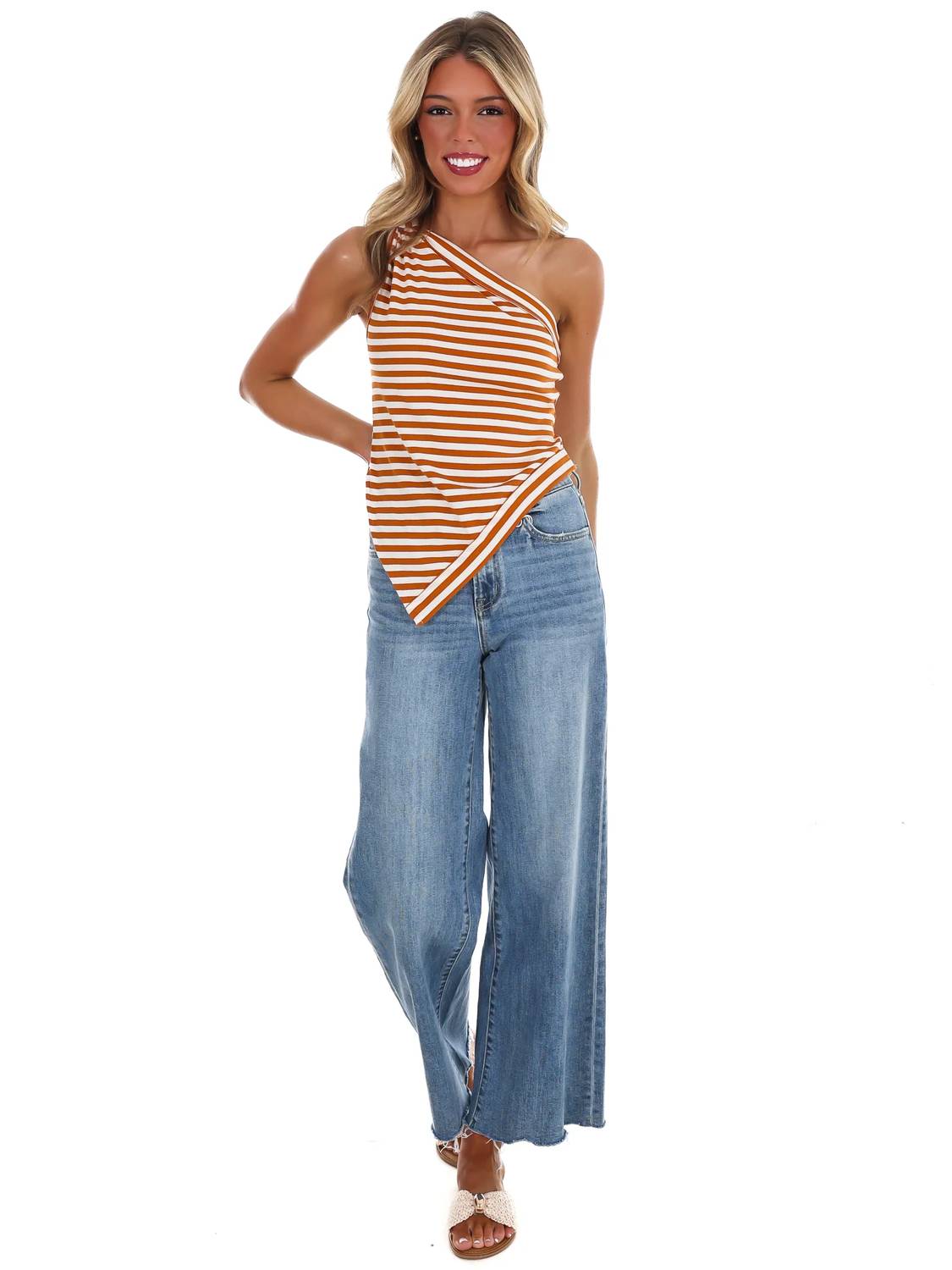 Free People - Knot My Vibe Off-shoulder Top