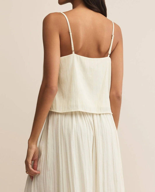 Z Supply - Fiore Crinkle Satin Tank