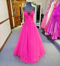 Precious Formals - Strapless Corset Lace-up Back Ballgown