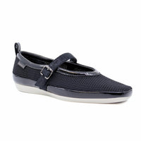 Bussola - Vanya Nero Knit Mesh Mary Jane