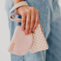 Pretty Simple - Women's Wonderlust Woven Dual Pouch Wristlet
