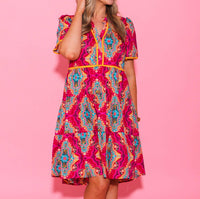 Ivy Jane - Medallion Tiered Dress