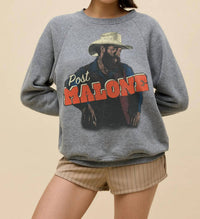 Daydreamer - Post Malone Post Leanin Vintage Raglan Sweatshirt