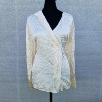 Alfani - V-neck Long Sleeves Blouse