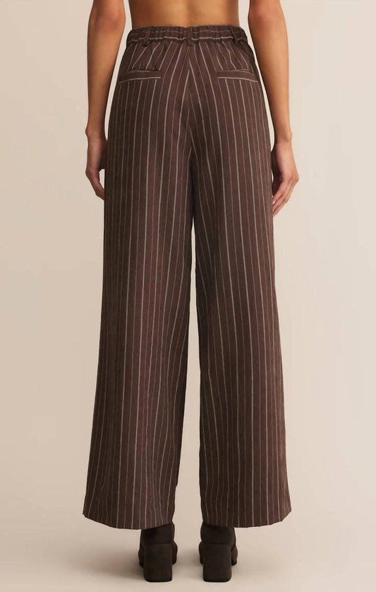 Z Supply - Alma Pinstripe Wide Leg Pant