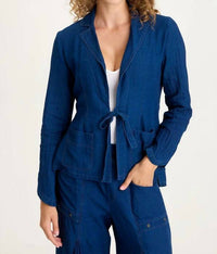 Xcvi - Floris Tulip Cut Sleeve Hem Jacket