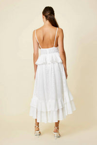 Lotus Eyelet Maxi Dress