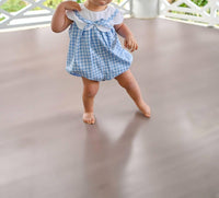 Mint Magnolia - Baby Girl's Charlotte Scalloped Bubble Onesie