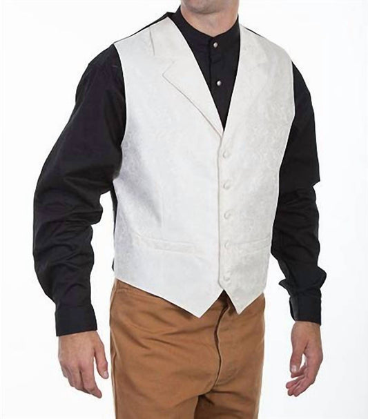 Scully - Men's Classic Paisley Lapel Vest