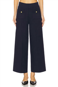 L'Agence - Madrid Wide Leg Knit Pants