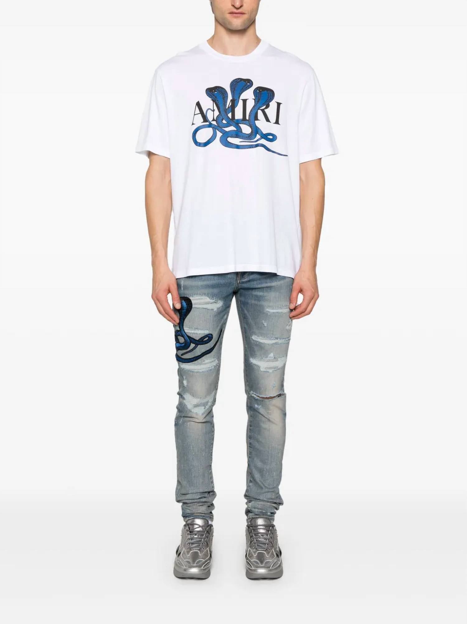 Amiri - Poison Snake Cotton T-shirt
