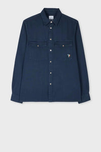 Paul Smith - Broad Stripe Zebra Logo Pocket Shirt