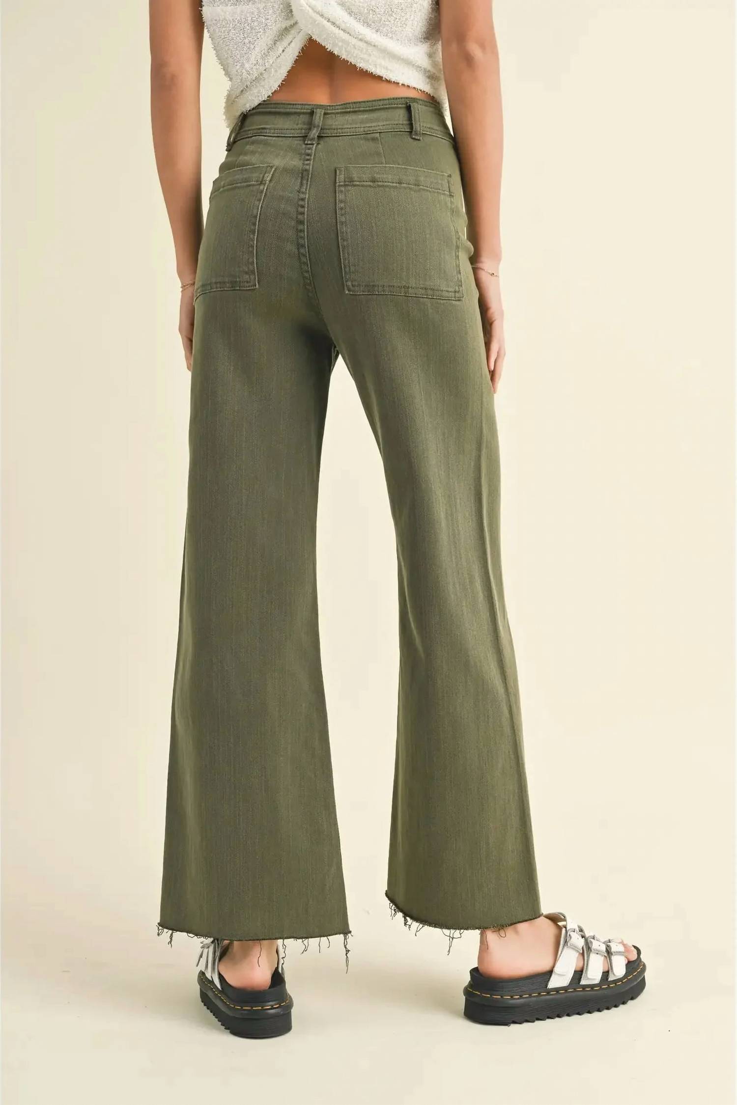 Miou Muse - Straight Wide Leg Pants