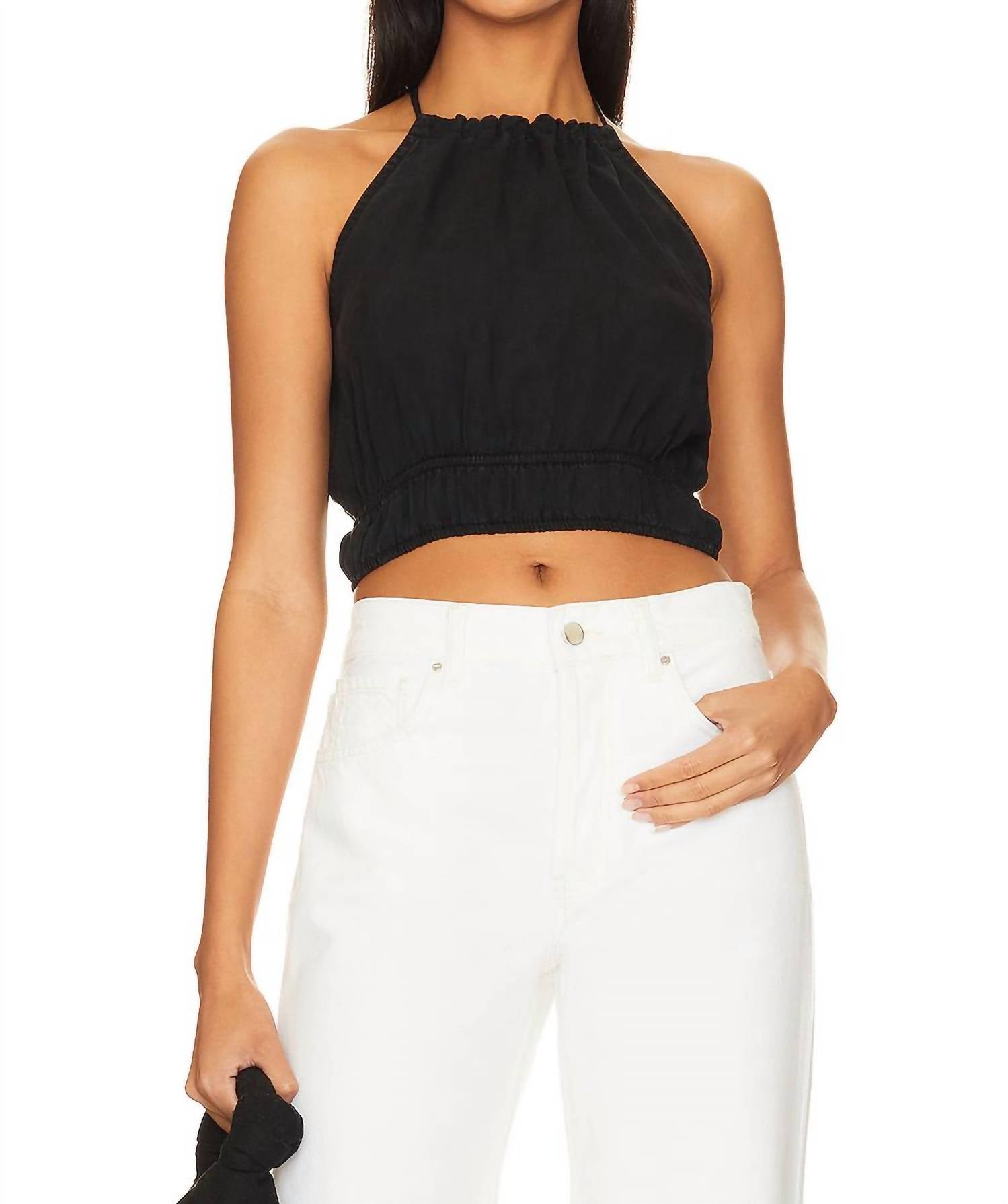 Bella Dahl - Clinch Waist Halter Top