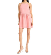 Donna Morgan Square-neck Sleeveless Mini Dress in apricot - women's dress