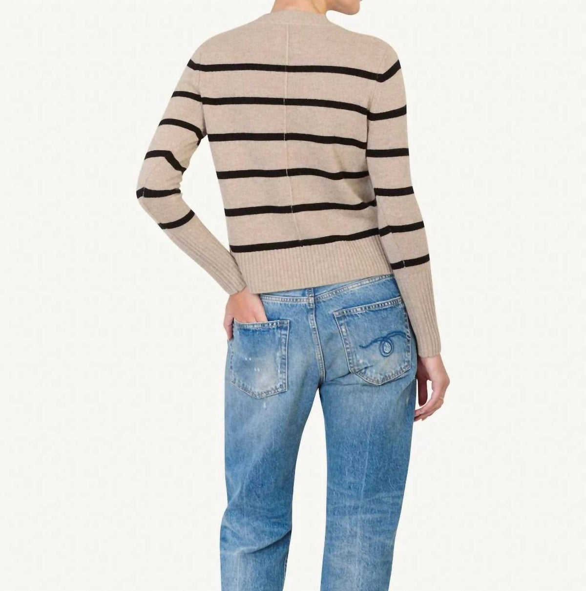 Not Monday - Jane Cashmere Crewneck Top