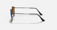 Ray Ban - Round Flash Lenses Medium Non Polarized Sunglasses Rb3447 002/4o